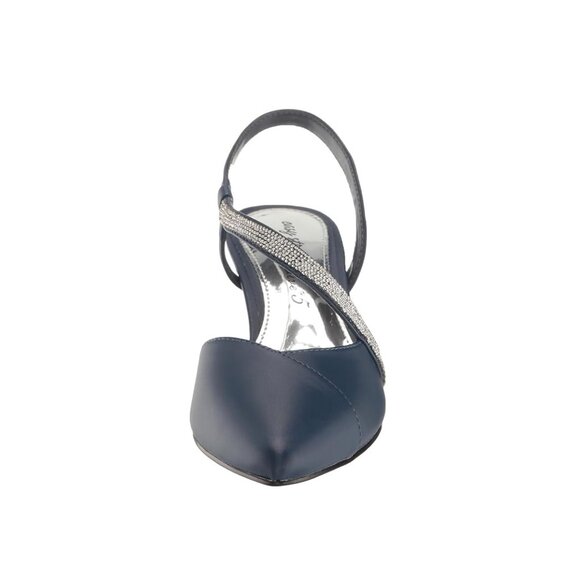 NiB Easy Street Women's Emerald Strappy Dress Heel Navy Size 6 M $70 RY1446 - Picture 6 of 6